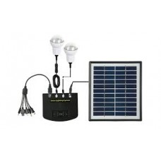 SOLAR MINI DC HOME LIGHTING SYSTEM (2 LIGHTS)